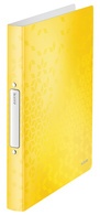LEITZ Ringbuch WOW, DIN A4, PP, pink, 4 Ringe