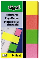sigel Haftmarker Neon, 50 x 20 mm, 200 Blatt