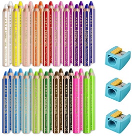 STAEDTLER Hexagonal-Buntstift Noris junior, 36er Eimer