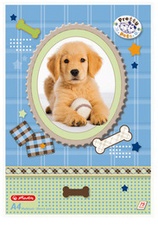 herlitz Malblock Pretty Pets DIN A4, 70 g/qm, 75 Blatt