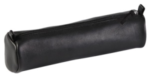 Clairefontaine Schlamper-Rolle, Leder, schwarz