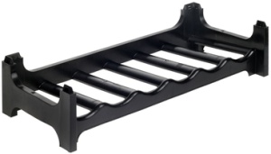 keeeper Flaschenregal "rico", 6-fach, PP, schwarz