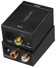LogiLink Audio Konverter, Digital auf Analog, SPDIF/Koaxial
