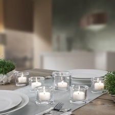 STARPAK Teelichter, Durchmesser: 38 mm, weiß