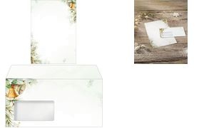 sigel Weihnachts-Motiv-Papier "Bells", A4, 100 Blatt