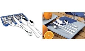 Esmeyer 145-teiliges Besteck SYLVIA, aus Chrom-Edelstahl