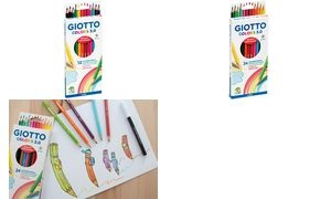 GIOTTO Buntstifte COLORS 3.0, sechseckig, 12er Kartonetui