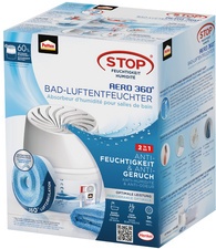 Pattex Bad-Luftentfeuchter AERO 360 inkl. 450 g Tab, weiß