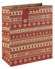Clairefontaine Weihnachts-Geschenktüte "Frohe Festtage"