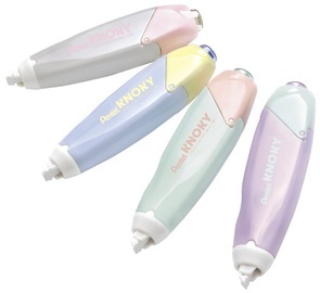 Pentel Mehrweg-Korrekturroller KNOKY, 5 mm x 6 m, Display