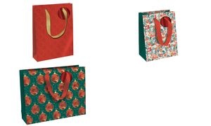 Clairefontaine Weihnachts-Geschenktüte "Fancy Xmas", mittel