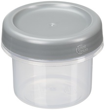 plast team Dipbox Lyon To-Go, PP, rund, grau