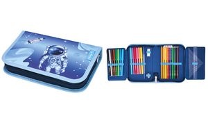 herlitz Schüleretui "Cosmic Explorer", 31-teilig