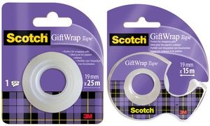 Scotch Geschenk-Klebefilm "GiftWrap Tape", im Handabroller