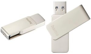 hama USB 3.0 Speicherstick "Rotate Pro", 256 GB, silber