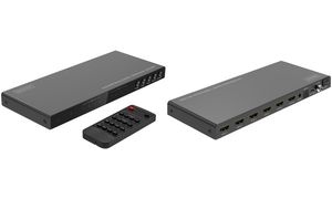 DIGITUS 4x2 HDMI Matrix Switch / Multi-Viewer, 4K/30Hz