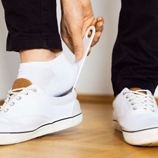 HYGOSTAR Schuhlöffel, aus PET, weiß, einzeln verpackt