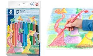 STAEDTLER Wachs-Twister Noris, 12er Weichplastiketui