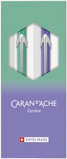 CARAN D'ACHE Schreibgeräte-Set BOREALIS, grün / violett