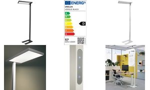 UNiLUX LED-Stehleuchte VERSUS, Höhe: 1.960 mm, weiß