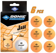 DONIC SCHILDKRÖT Tischtennisball "Jade", 6er Box, orange