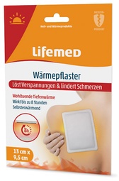 Lifemed Wärmepflaster, 95 x 130 mm, weiß