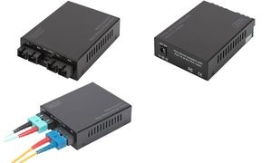 DIGITUS Gigabit Medienkonverter Multimode zu Singlemode