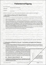 sigel Vordruck-Set "Patientenverfügung", DIN A4, 8 Blatt