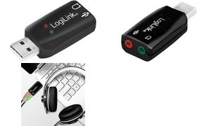 LogiLink USB 2.0 Audioadapter, 5.1 Soundeffekt