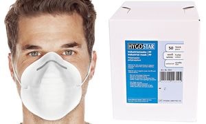 HYGOSTAR Industrie-Atemschutzmaske, PP, weiß