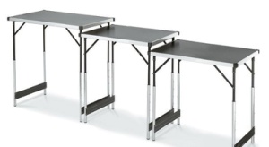 WESTEX Multifunktionstisch, höhenverstellbar, 3er Set