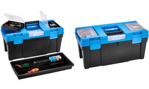 allit Werkzeugkoffer McPlus Promo 23, PP, schwarz/blau