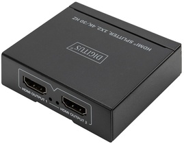 DIGITUS 4K HDMI Splitter, 1x2, 4K / 30 Hz, schwarz