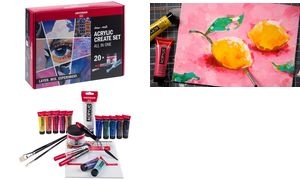 ROYAL TALENS AMSTERDAM Acrylfarben Create-Set, 20-teilig