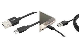 ANSMANN Daten- & Ladekabel, USB-A - Micro USB-B, 2,0 m