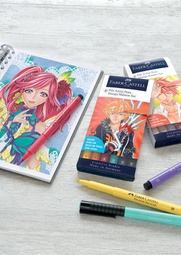 FABER-CASTELL Tuschestift PITT artist pen, 6er Etui