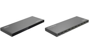 DIGITUS 4K HDMI Splitter, 1x8, 4K/60Hz HDCP 2.2, schwarz