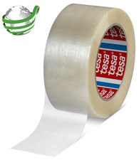 tesapack Verpackungsklebeband 60418, aus PET, 50 mm x 132 m