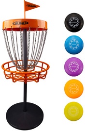 SCHILDKRÖT Guru Disc Golf Mini Basket-Set inkl. 5 Scheiben