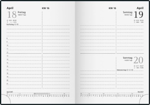 Glocken Taschenkalender, 2027, schwarz
