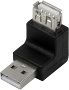 LogiLink USB 2.0 Adapter, USB-A Stecker - Kupplung, 270 Grad
