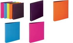 PAGNA Ringbuch "Trend Colours", 2-Bügel-Mechanik, dunkelrosa