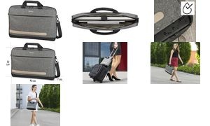 hama Notebook-Tasche "Terra", bis 40 cm (15,6"), grau