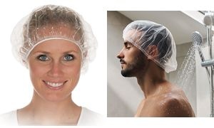 HYGOSTAR PE-Duschhaube, transparent, Größe: 530 mm