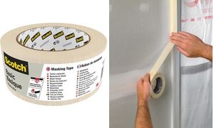 Scotch Krepp-Klebeband Basic, 48 mm x 50 m, beige