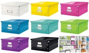 LEITZ Ablagebox Click & Store WOW, DIN A3, gelb