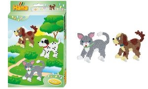 Hama Bügelperlen midi "Hunde und Katze", Geschenkpackung