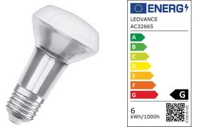 LEDVANCE LED-Reflektorlampe R63 DIM, 4,9 Watt, E27