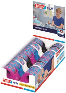 tesa Mini Abroller inkl. tesa Film klar, im Thekendisplay