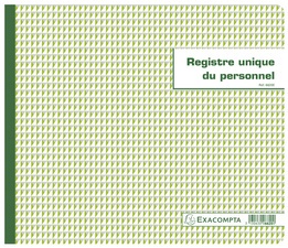EXACOMPTA Geschäftsbuch "Registre unique du personnel"